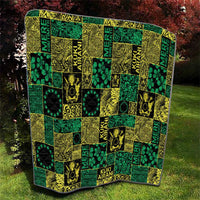 Cook Islands Mere Kiritimiti Quilt Pacific Patchwork Xmas Vibes - Polynesian Pride