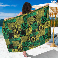 Cook Islands Mere Kiritimiti Sarong Pacific Patchwork Xmas Vibes - Polynesian Pride