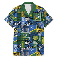 Solomon Islands Meri Kirihimete Family Matching Mermaid Dress and Hawaiian Shirt Pacific Patchwork Xmas Vibes - Polynesian Pride