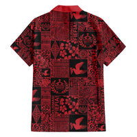 Black Tonga Kilisimasi Fiefia Hawaiian Shirt Pacific Patchwork Xmas Vibes - Polynesian Pride