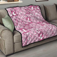 Pink Tonga Kilisimasi Fiefia Quilt Pacific Patchwork Xmas Vibes - Polynesian Pride
