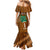 Custom Hawaii Honolulu Bowl Family Matching Mermaid Dress and Hawaiian Shirt With Kakau Tribal Pattern LT9 - Polynesian Pride