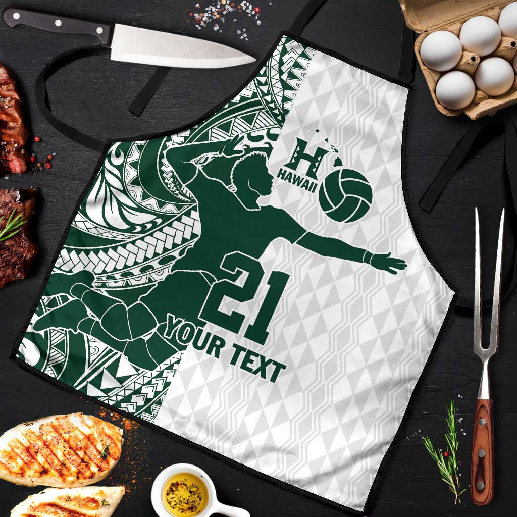 Polynesian Hawaii Volleyball Custom Apron Kakau with Sport Style - Polynesian Pride
