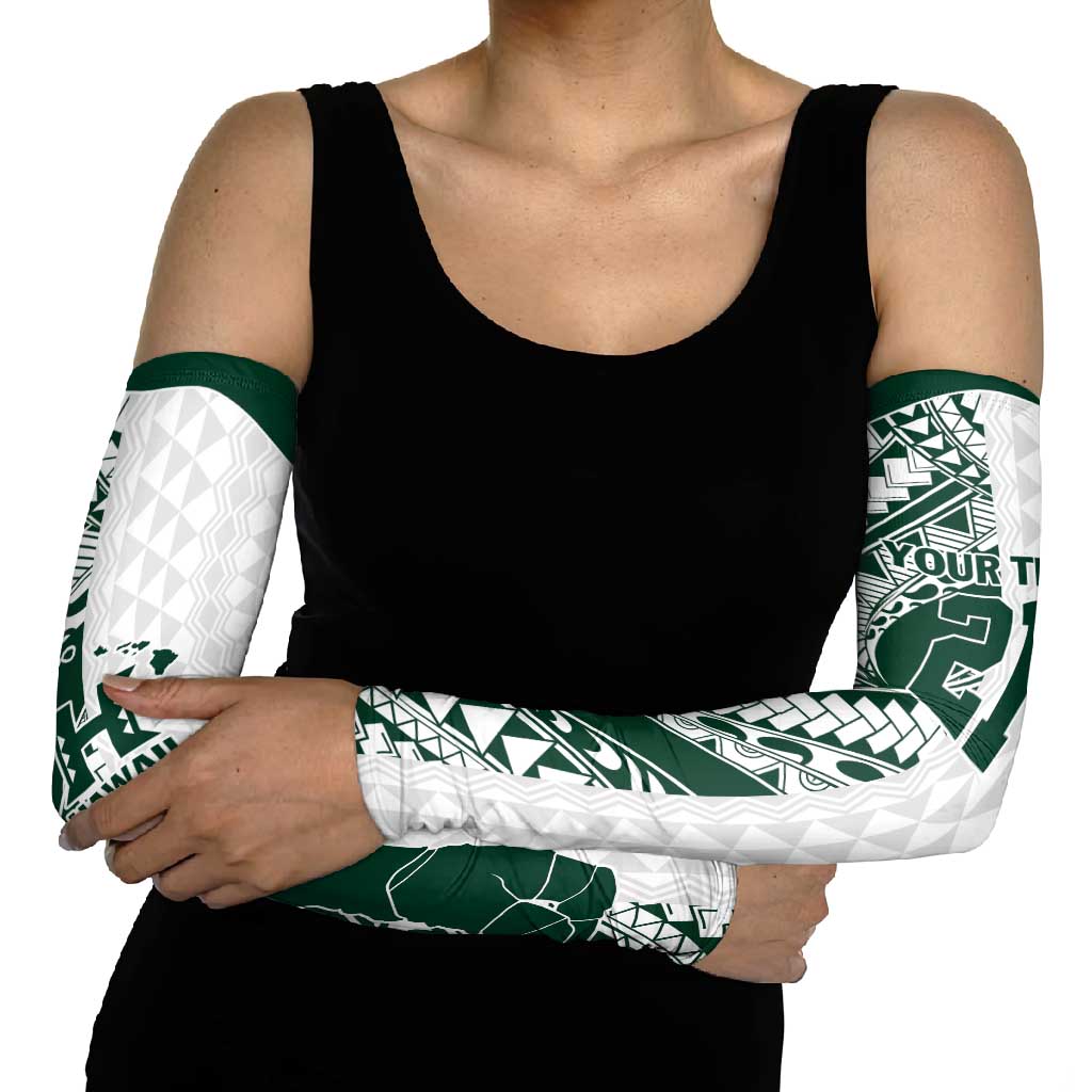Polynesian Hawaii Volleyball Custom Arm Sleeves Kakau with Sport Style - Polynesian Pride
