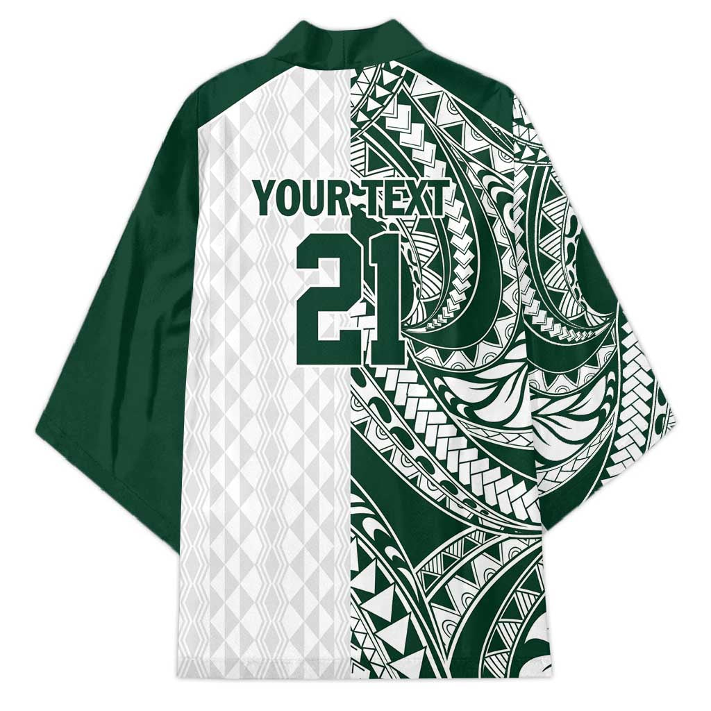 Polynesian Hawaii Volleyball Custom Kimono Kakau with Sport Style - Polynesian Pride