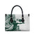 Polynesian Hawaii Volleyball Custom Leather Bag Kakau with Sport Style - Polynesian Pride