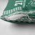 Polynesian Hawaii Volleyball Custom Pillow Cover Green Kakau with Map Motif - Polynesian Pride