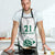 Polynesian Hawaii Volleyball Custom Apron White Kakau with Map Motif - Polynesian Pride