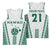 Polynesian Hawaii Volleyball Custom Basketball Jersey White Kakau with Map Motif - Polynesian Pride