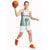 Polynesian Hawaii Volleyball Custom Basketball Jersey White Kakau with Map Motif - Polynesian Pride