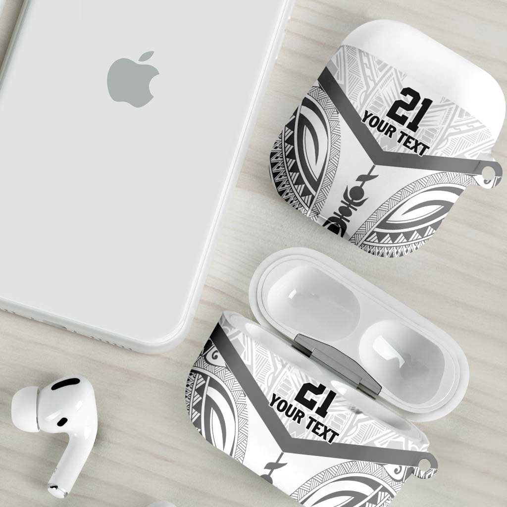 New Caledonia Football Custom AirPods Case Go Champions Les Cagous - Polynesian Pride