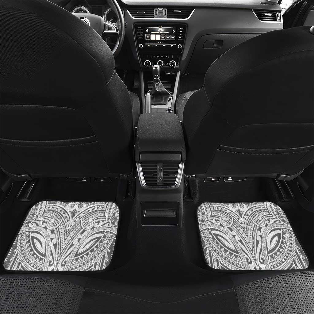 New Caledonia Football Custom Car Mats Go Champions Les Cagous LT9 Set 2pcs - Back White - Polynesian Pride
