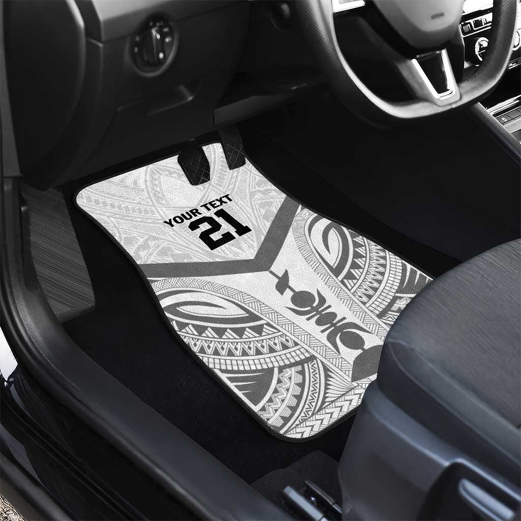 New Caledonia Football Custom Car Mats Go Champions Les Cagous LT9 - Polynesian Pride