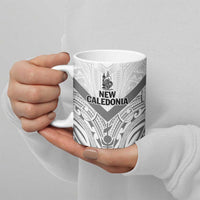 New Caledonia Football Custom Ceramic Mug Go Champions Les Cagous - Polynesian Pride