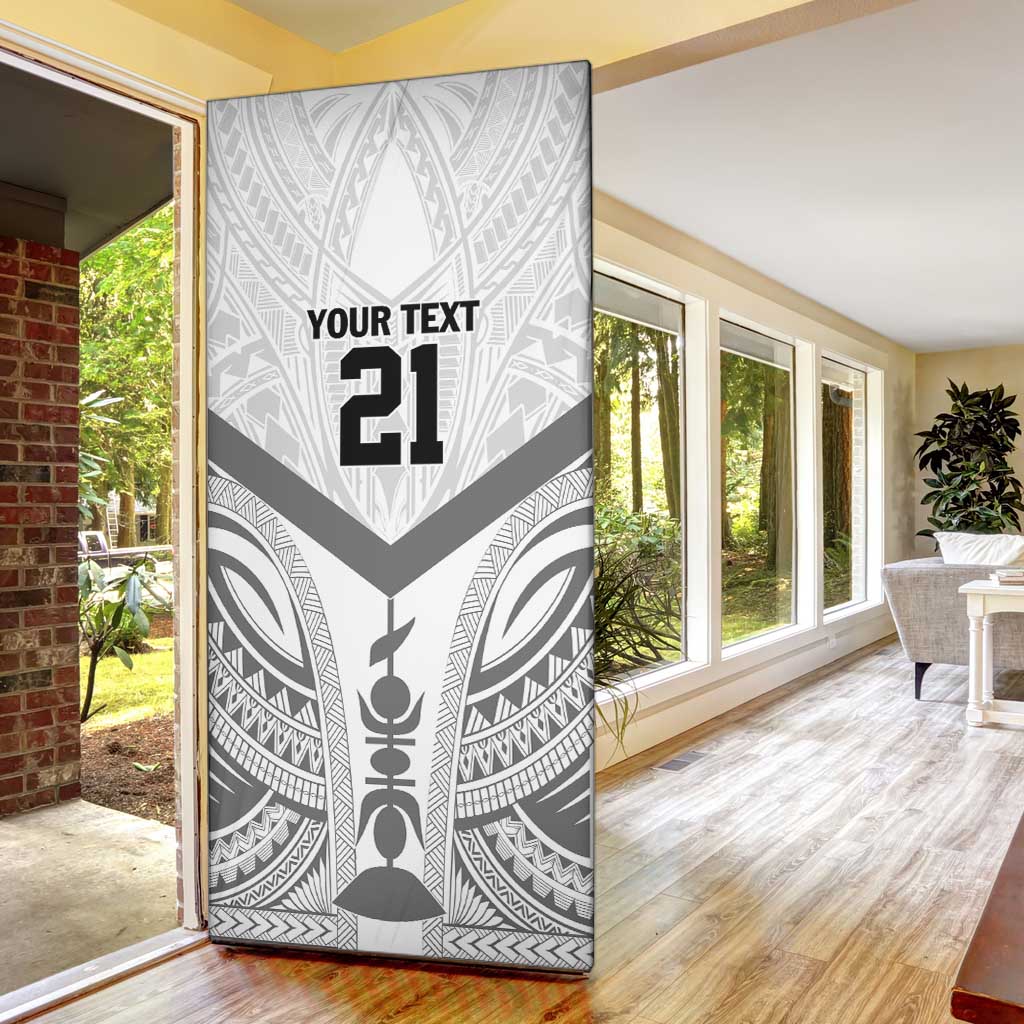New Caledonia Football Custom Door Cover Go Champions Les Cagous - Polynesian Pride