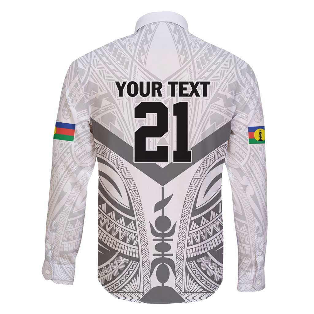 New Caledonia Football Custom Family Matching Long Sleeve Bodycon Dress and Hawaiian Shirt Go Champions Les Cagous