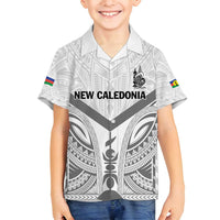 New Caledonia Football Custom Family Matching Summer Maxi Dress and Hawaiian Shirt Go Champions Les Cagous