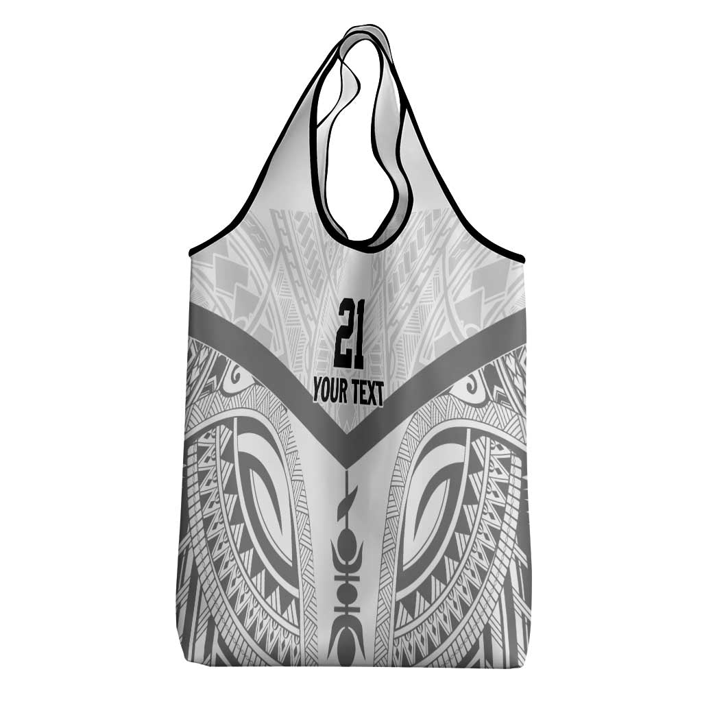 New Caledonia Football Custom Grocery Bag Go Champions Les Cagous LT9 - Polynesian Pride