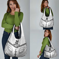 New Caledonia Football Custom Grocery Bag Go Champions Les Cagous LT9 - Polynesian Pride