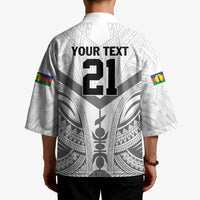 New Caledonia Football Custom Kimono Go Champions Les Cagous - Polynesian Pride