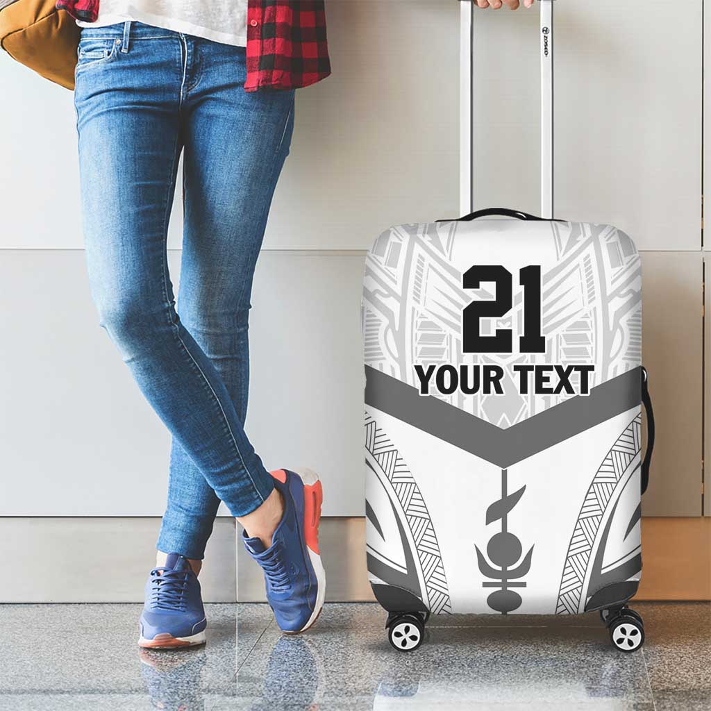New Caledonia Football Custom Luggage Cover Go Champions Les Cagous LT9 - Polynesian Pride