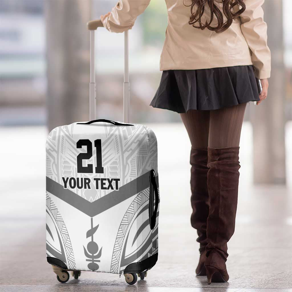 New Caledonia Football Custom Luggage Cover Go Champions Les Cagous LT9 - Polynesian Pride