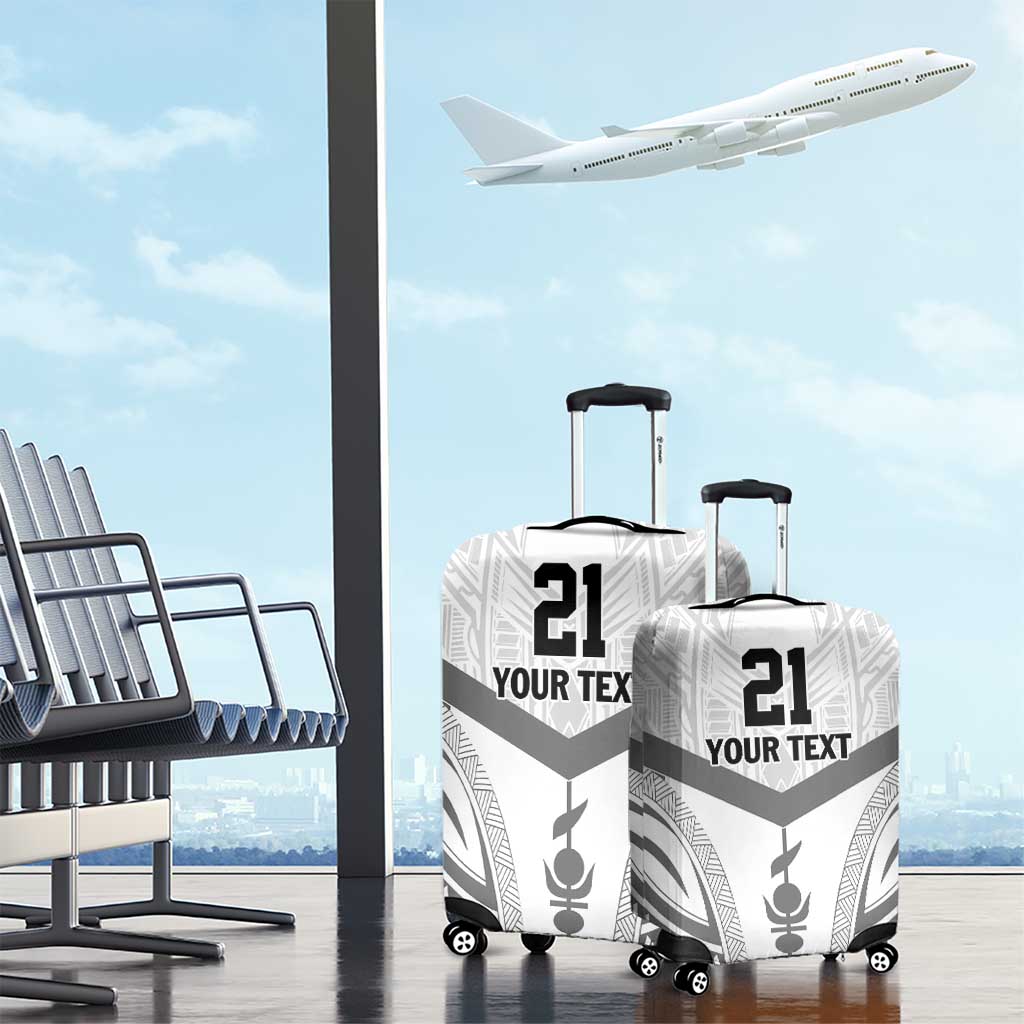 New Caledonia Football Custom Luggage Cover Go Champions Les Cagous LT9 - Polynesian Pride