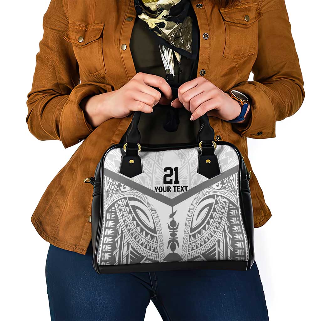 New Caledonia Football Custom Shoulder Handbag Go Champions Les Cagous LT9 - Polynesian Pride
