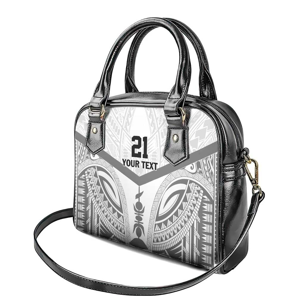 New Caledonia Football Custom Shoulder Handbag Go Champions Les Cagous LT9 - Polynesian Pride