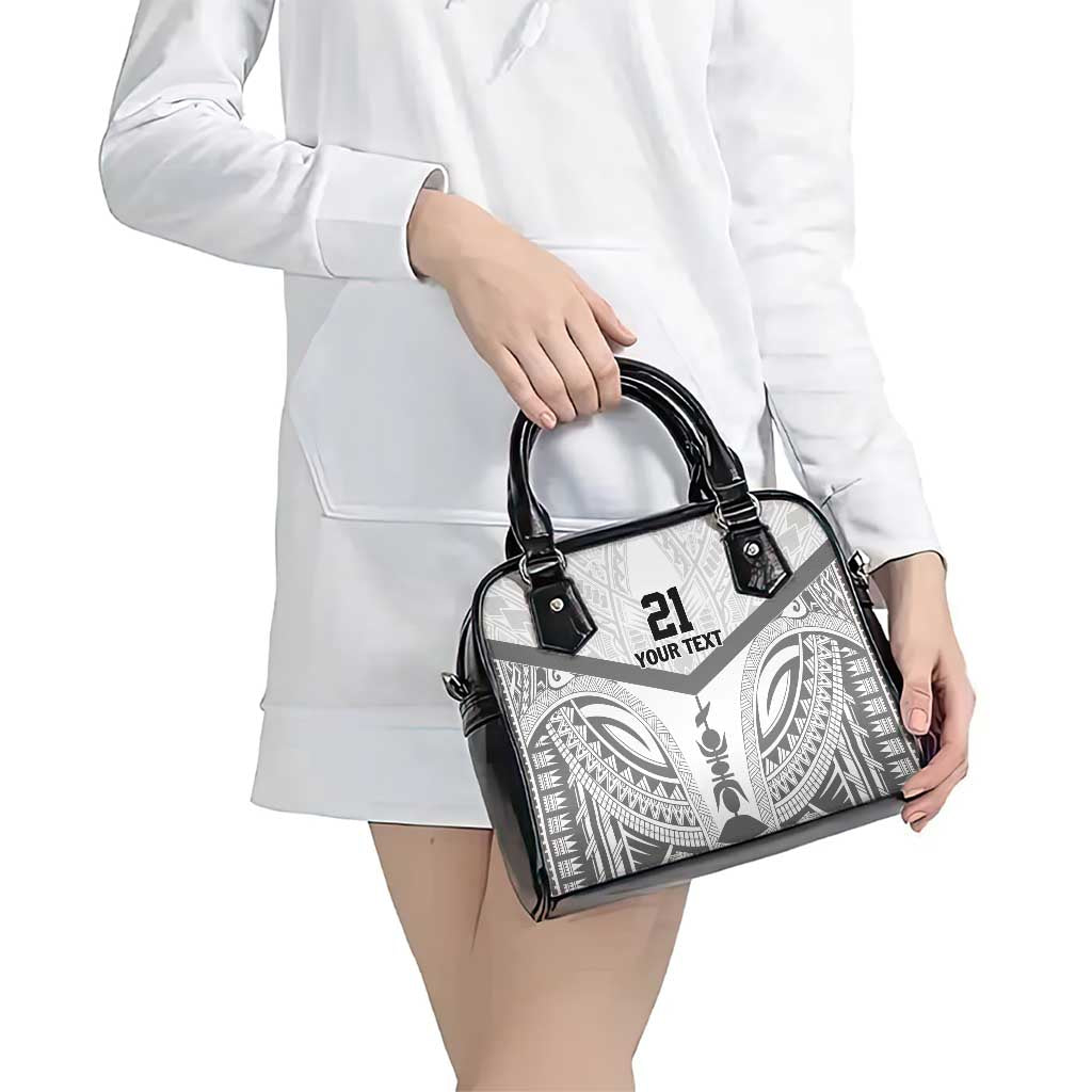 New Caledonia Football Custom Shoulder Handbag Go Champions Les Cagous LT9 - Polynesian Pride