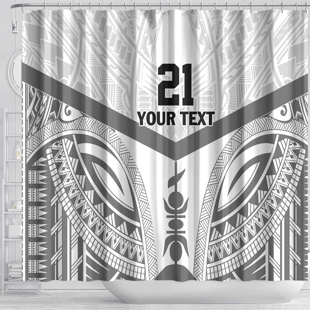 New Caledonia Football Custom Shower Curtain Go Champions Les Cagous LT9 - Polynesian Pride