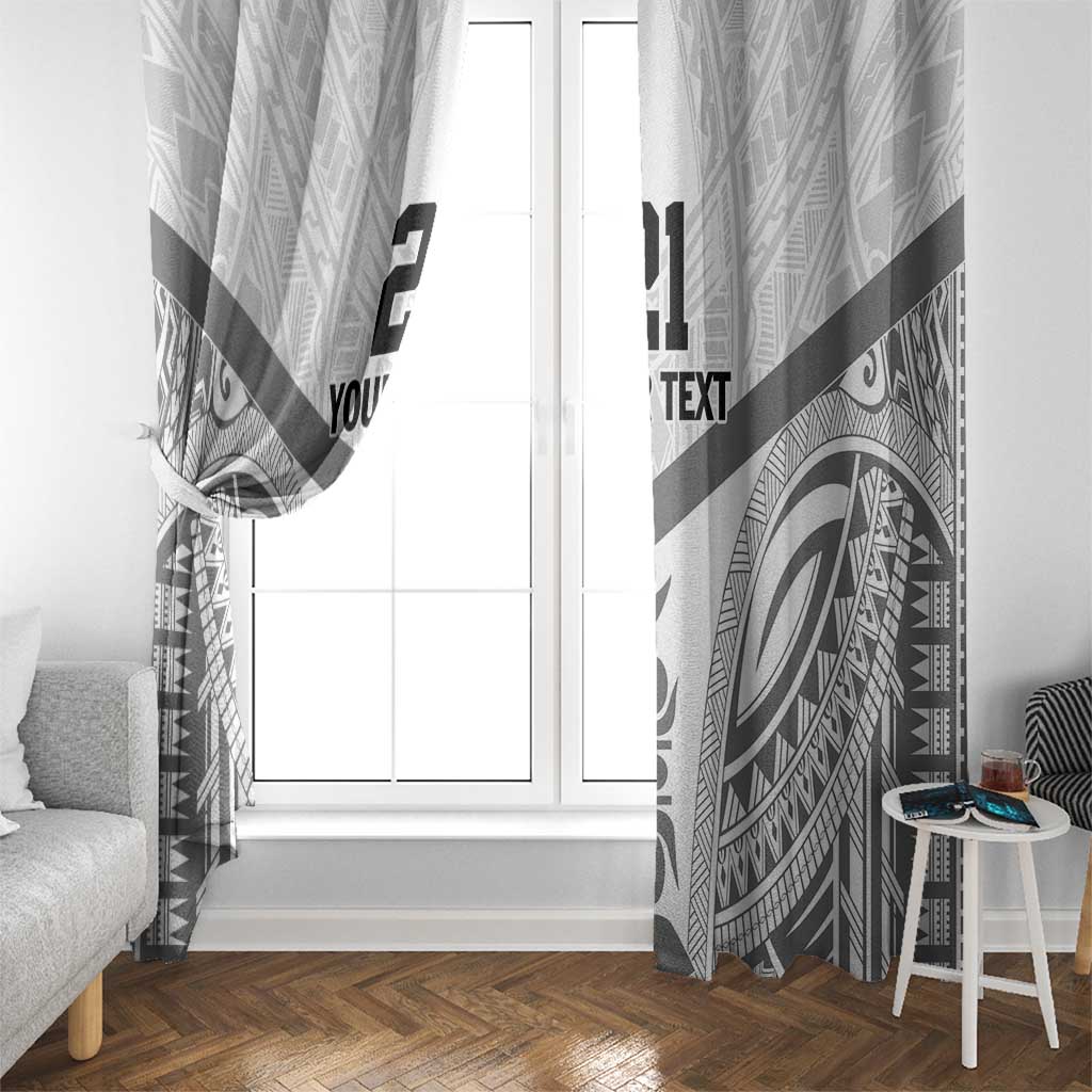 New Caledonia Football Custom Window Curtain Go Champions Les Cagous