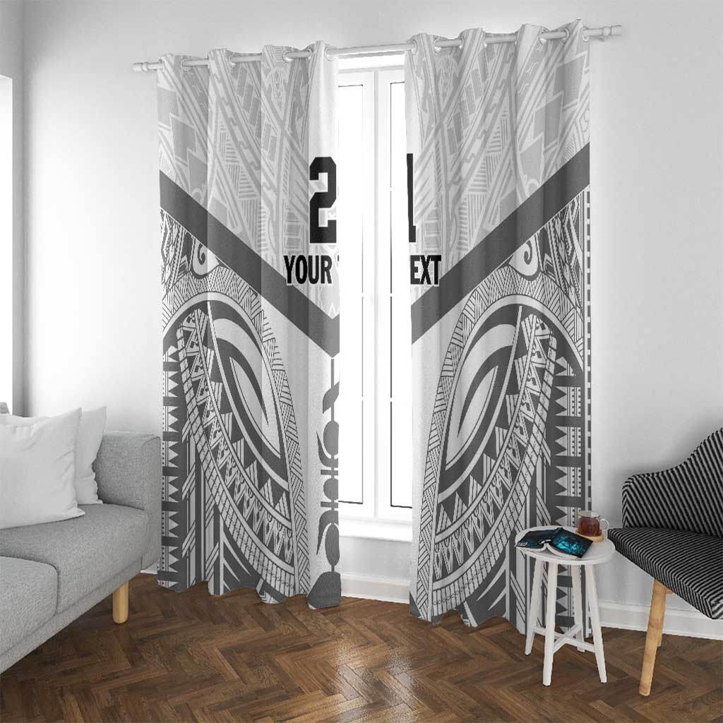 New Caledonia Football Custom Window Curtain Go Champions Les Cagous