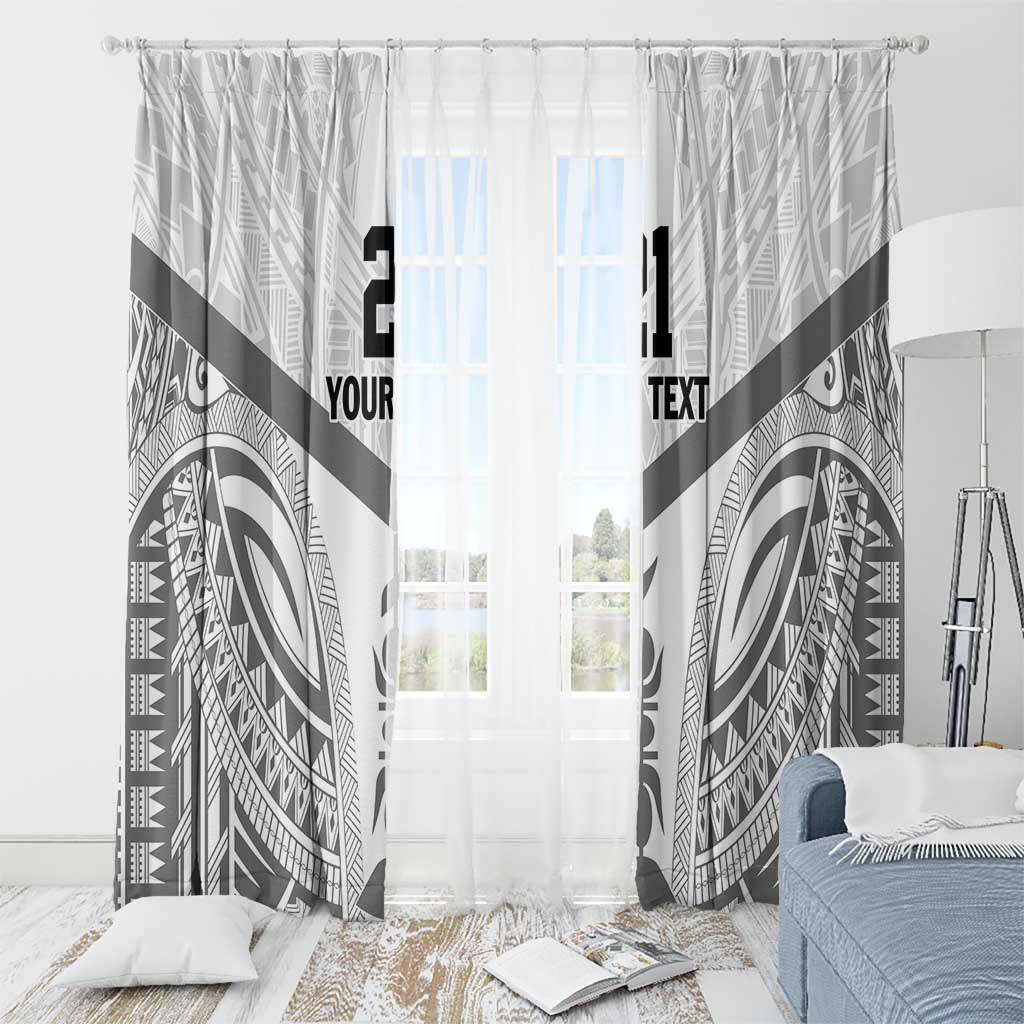 New Caledonia Football Custom Window Curtain Go Champions Les Cagous