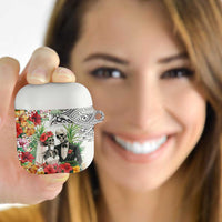 Skeleton Love for Valentine’s Day AirPods Case Polynesian Tribal Love Forever - Polynesian Pride
