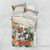 Skeleton Love for Valentine’s Day Bedding Set Polynesian Tribal Love Forever