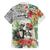 Skeleton Love for Valentine’s Day Family Matching Tank Maxi Dress and Hawaiian Shirt Polynesian Tribal Love Forever