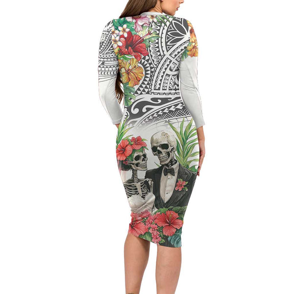 Valentine Heart Hippie Trippy Bodycon Dress