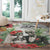 Skeleton Love for Valentine’s Day Round Carpet Polynesian Tribal Love Forever