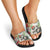 Skeleton Love for Valentine’s Day Slide Sandals Polynesian Tribal Love Forever - Polynesian Pride