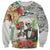 Skeleton Love for Valentine’s Day Sweatshirt Polynesian Tribal Love Forever