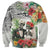 Skeleton Love for Valentine’s Day Sweatshirt Polynesian Tribal Love Forever
