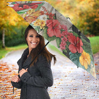 Skeleton Love for Valentine’s Day Umbrella Polynesian Tribal Love Forever - Polynesian Pride