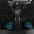 All Black Maori Tribal Tattoo Personalised Car Mats Polynesian Style