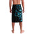 All Black Maori Tribal Tattoo Personalised Lavalava Polynesian Style