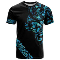 All Black Maori Tribal Tattoo Personalised T Shirt Polynesian Style