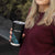 All Black Maori Tribal Tattoo Personalised Tumbler Cup Polynesian Style