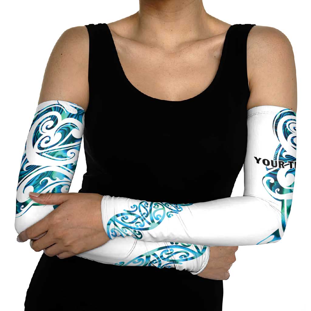 All White Maori Tribal Tattoo Personalised Arm Sleeves Polynesian Style - Polynesian Pride