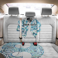 Queensland Maori Kiwi Personalised Back Car Seat Cover Ma Kakariki Papua Shell Maori Tribal Tattoo
