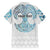 Queensland Maori Kiwi Personalised Family Matching Off Shoulder Short Dress and Hawaiian Shirt Ma Kakariki Papua Shell Maori Tribal Tattoo